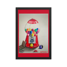 Load image into Gallery viewer, Satisfied? Framed poster

