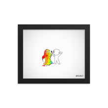 Load image into Gallery viewer, Wrld-of-Color Framed poster
